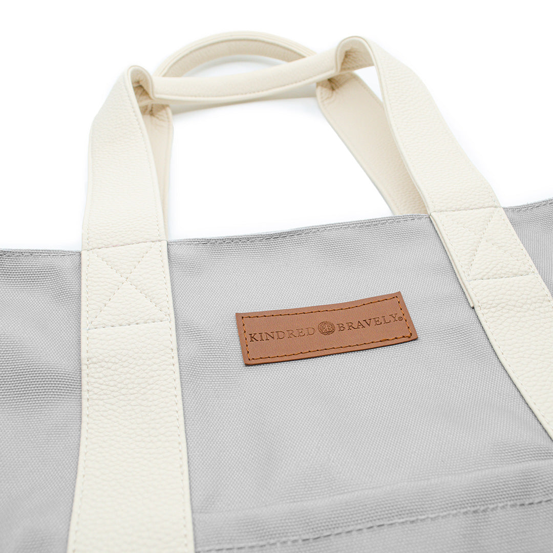Florence Tote | Harbor Grey-Accessories-Kindred Bravely