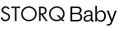 STORQ Baby logo in black text on a transparent background