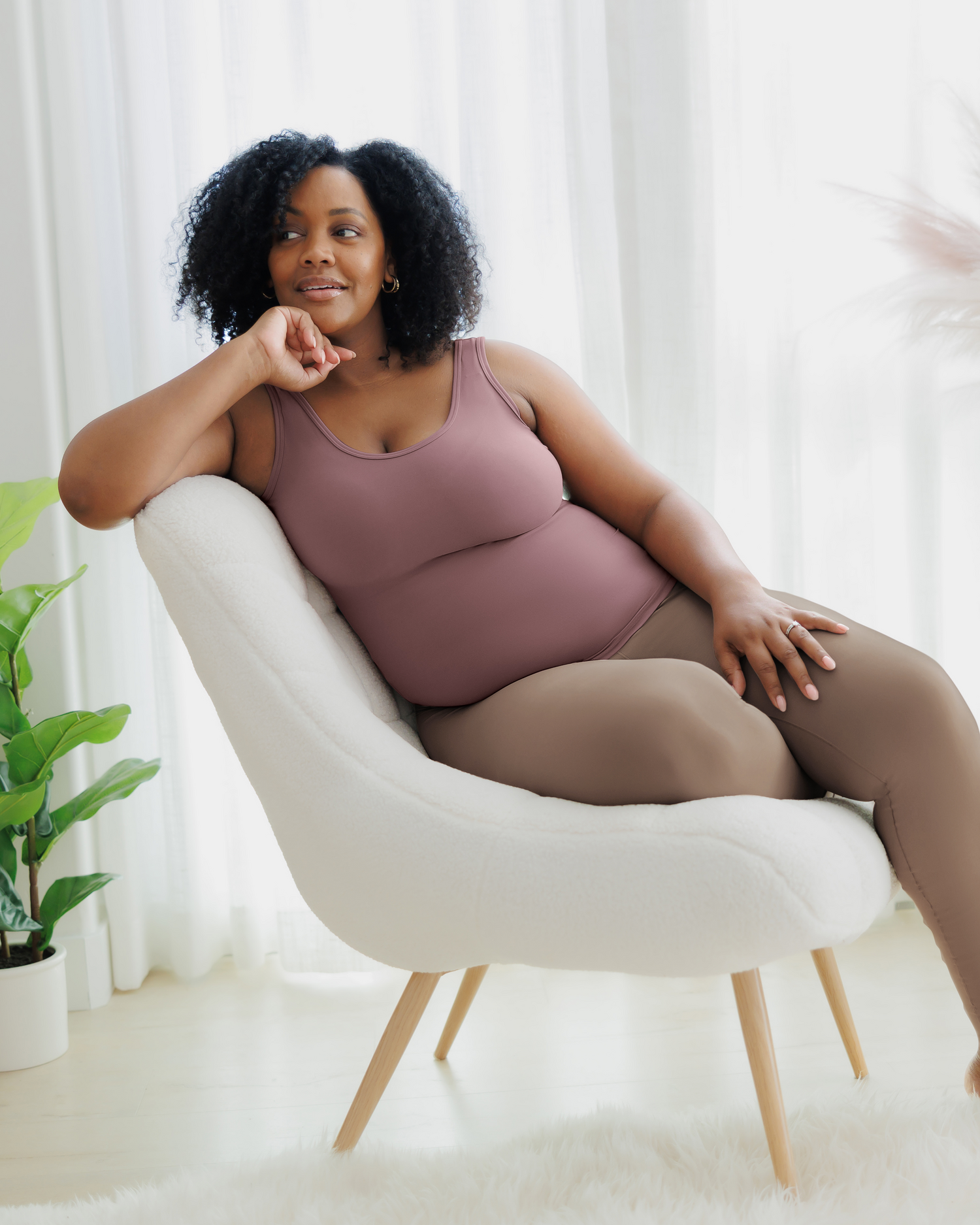 Grow with Me™ Maternity & Nursing Tank | Taupe - Kindred Bravely