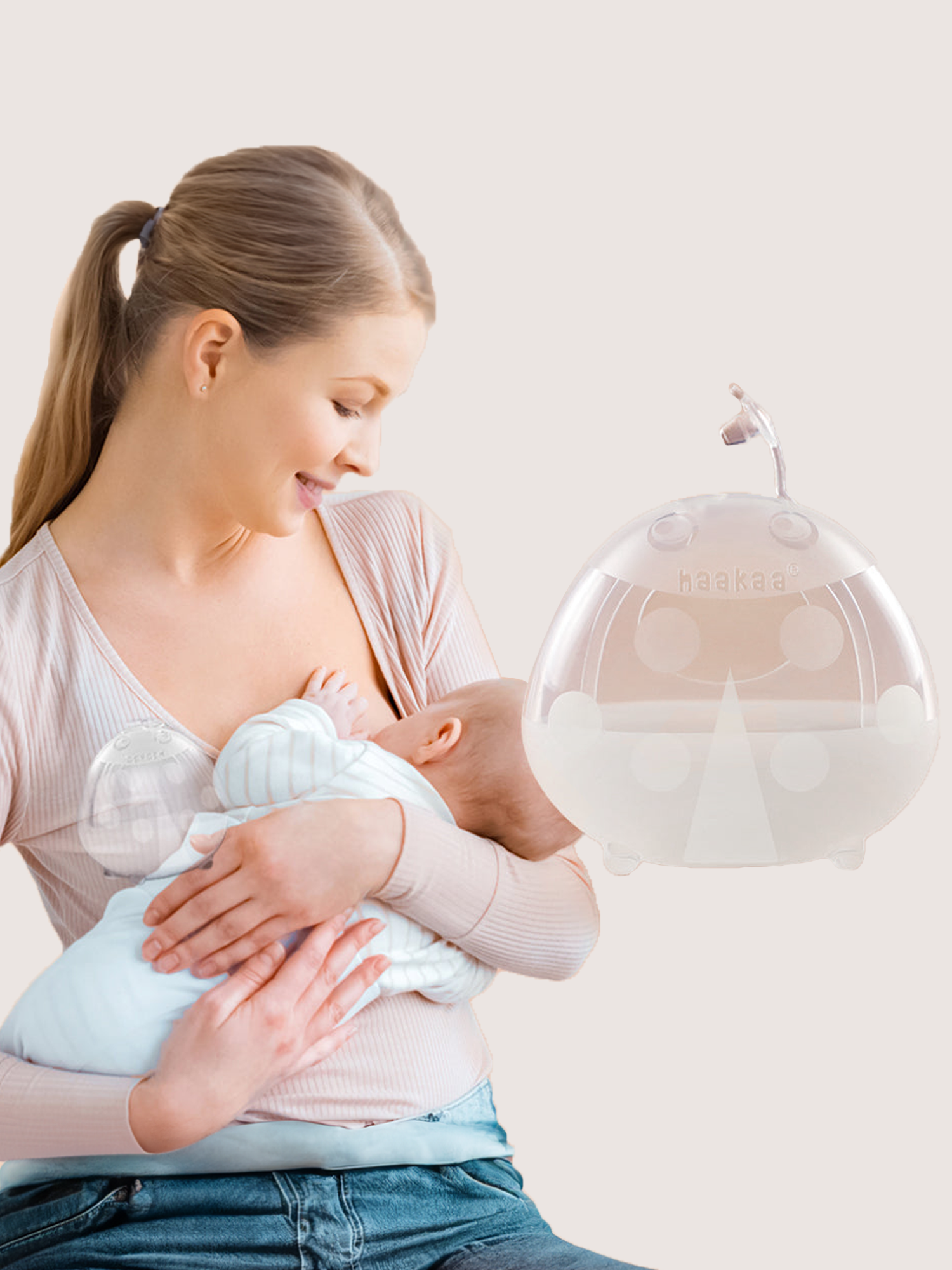 Haakaa Ladybug Silicone Milk Collector oz/75 mlHaakaa