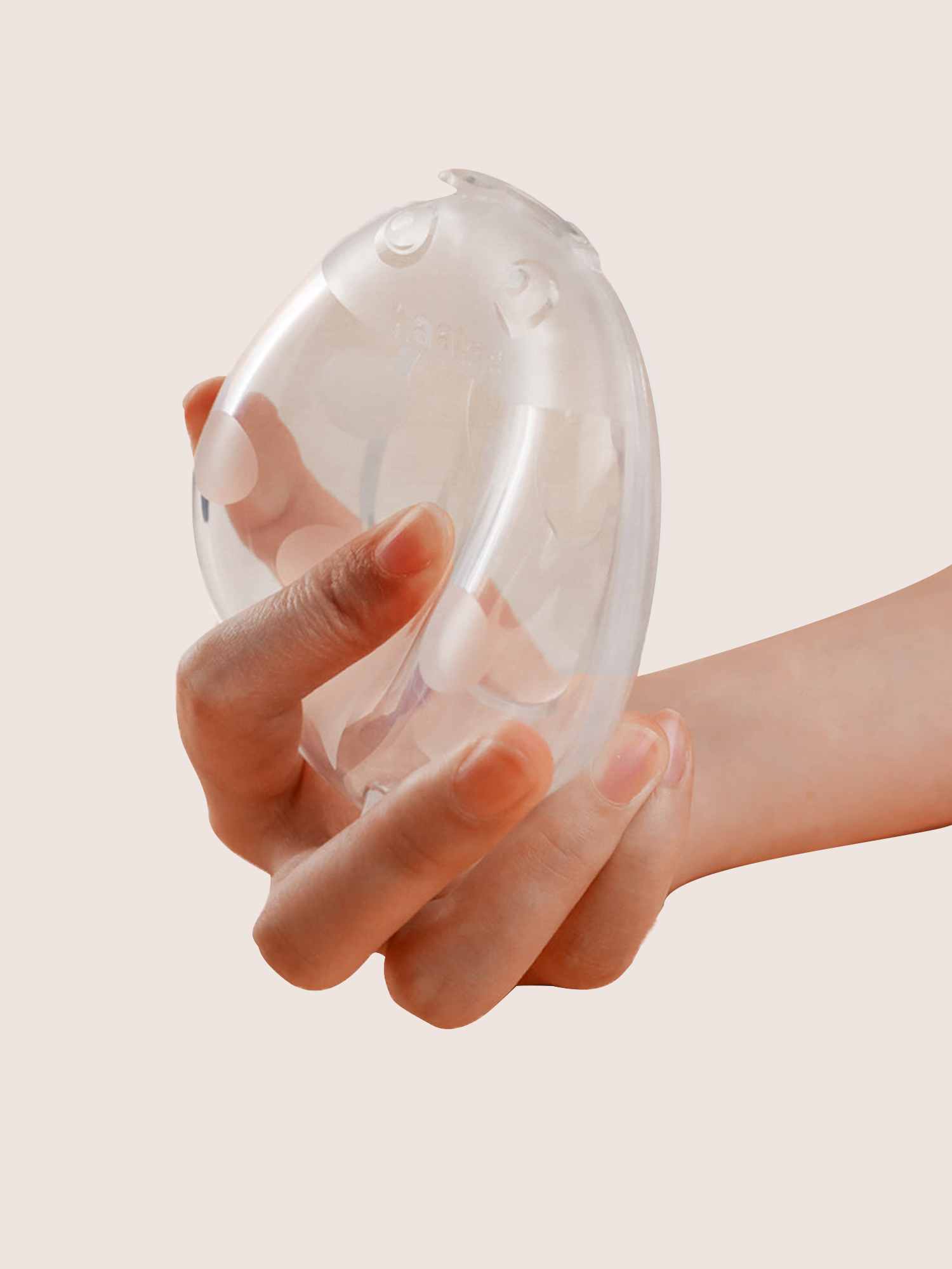 Haakaa - Ladybug Silicone Milk Collector 2.5 oz/75 ml | Kindred Bravely - showing flexibility