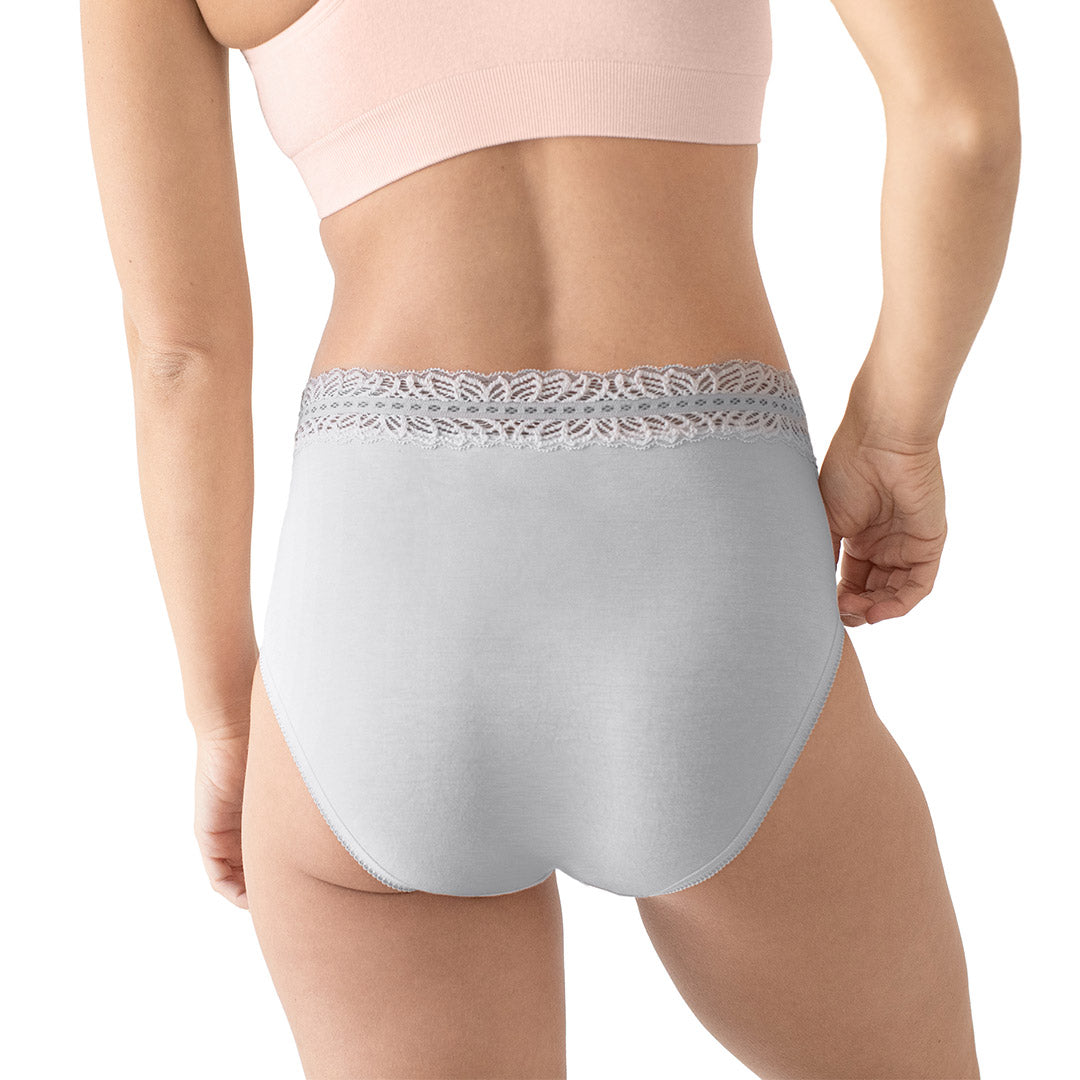 High-Waisted Postpartum Recovery Panties (5-Pack) | Assorted Pastels-Underwear-Kindred Bravely