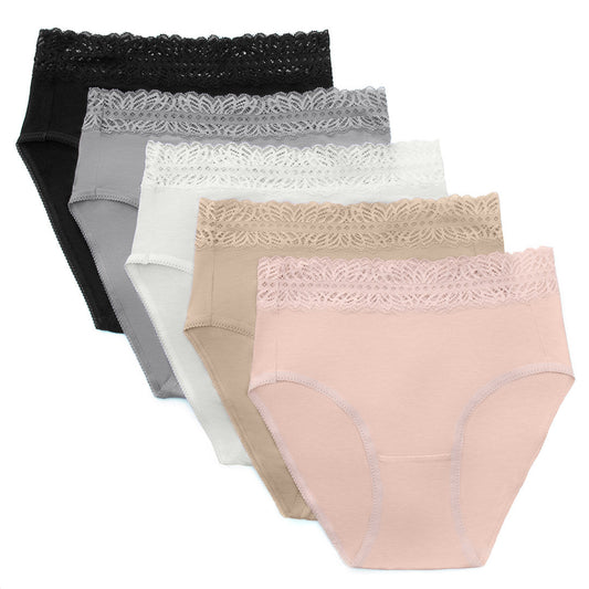 High-Waisted Postpartum Recovery Panties (5-Pack) | Assorted Pastels-Underwear-Kindred Bravely