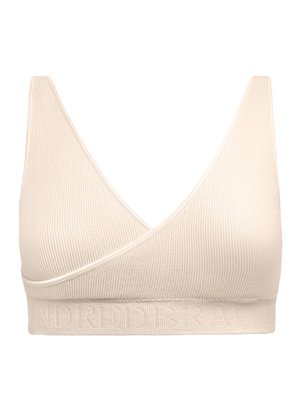 Sublime® Adjustable Crossover Nursing & Lounge Bra in stone