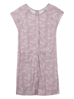 Universal Labor & Delivery Gown in Lilac Bloom