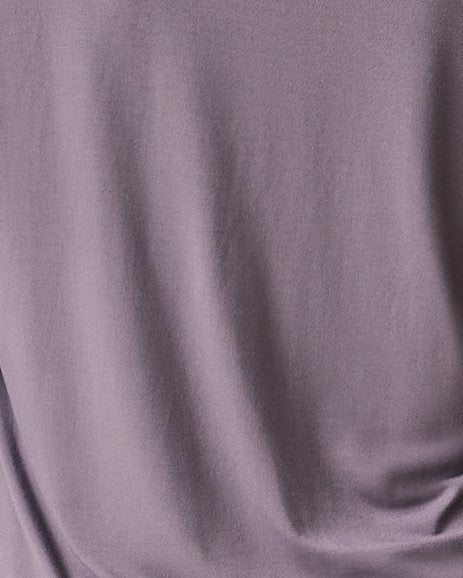 Close up of the Clea Bamboo Long Sleeve Pajama Set in Granite.