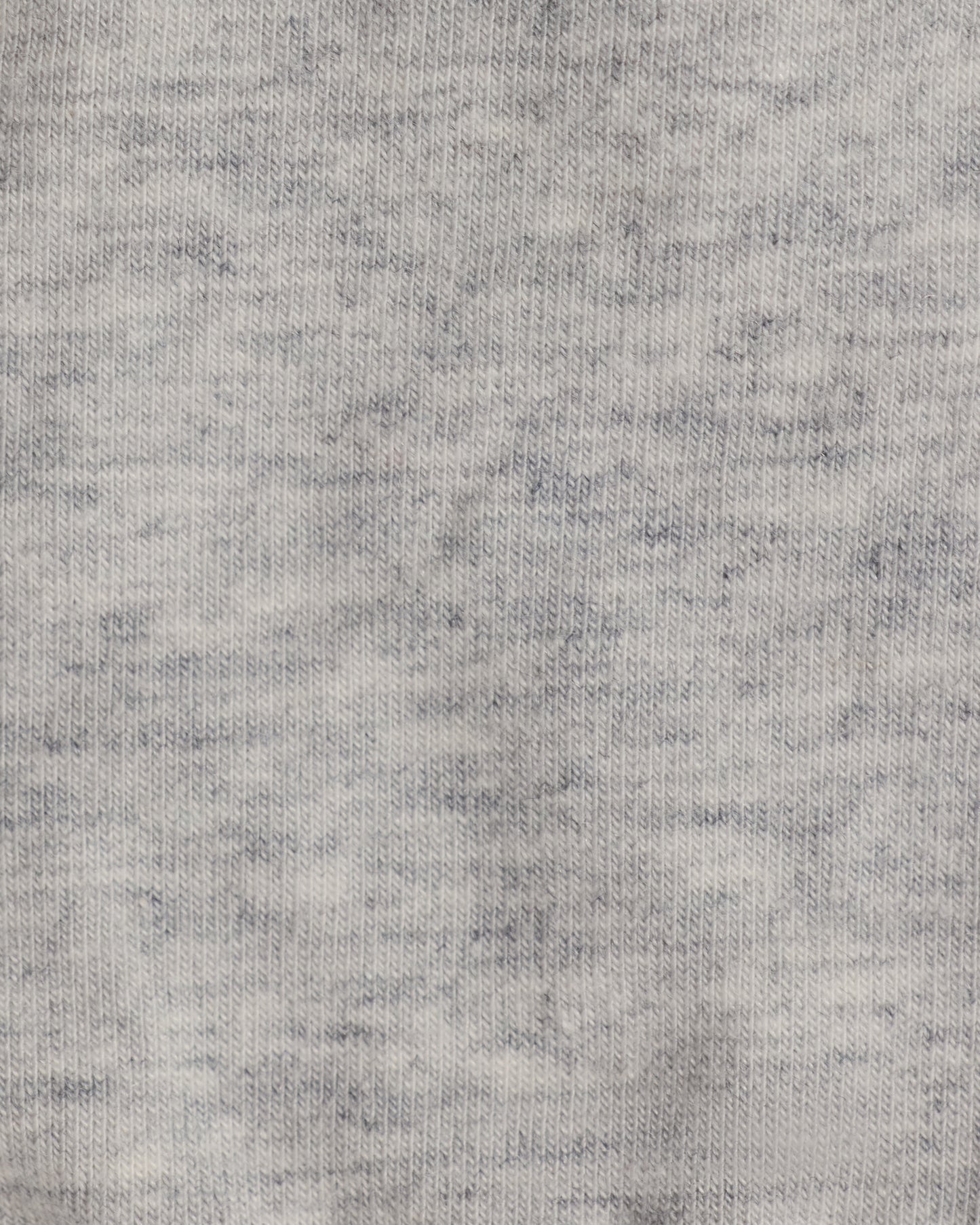 Close up of the SoftStretch material in Grey Heather