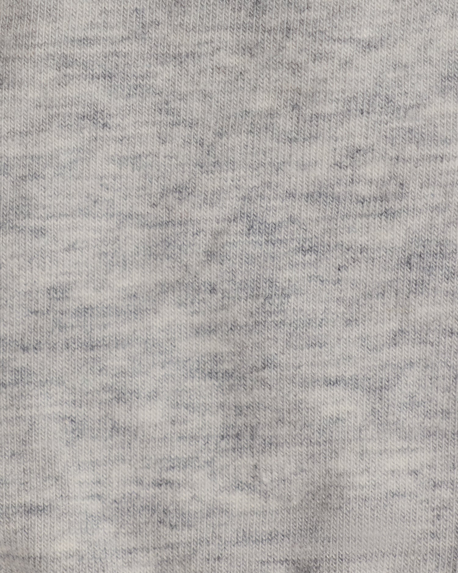 Close up of the SoftStretch material in Grey Heather