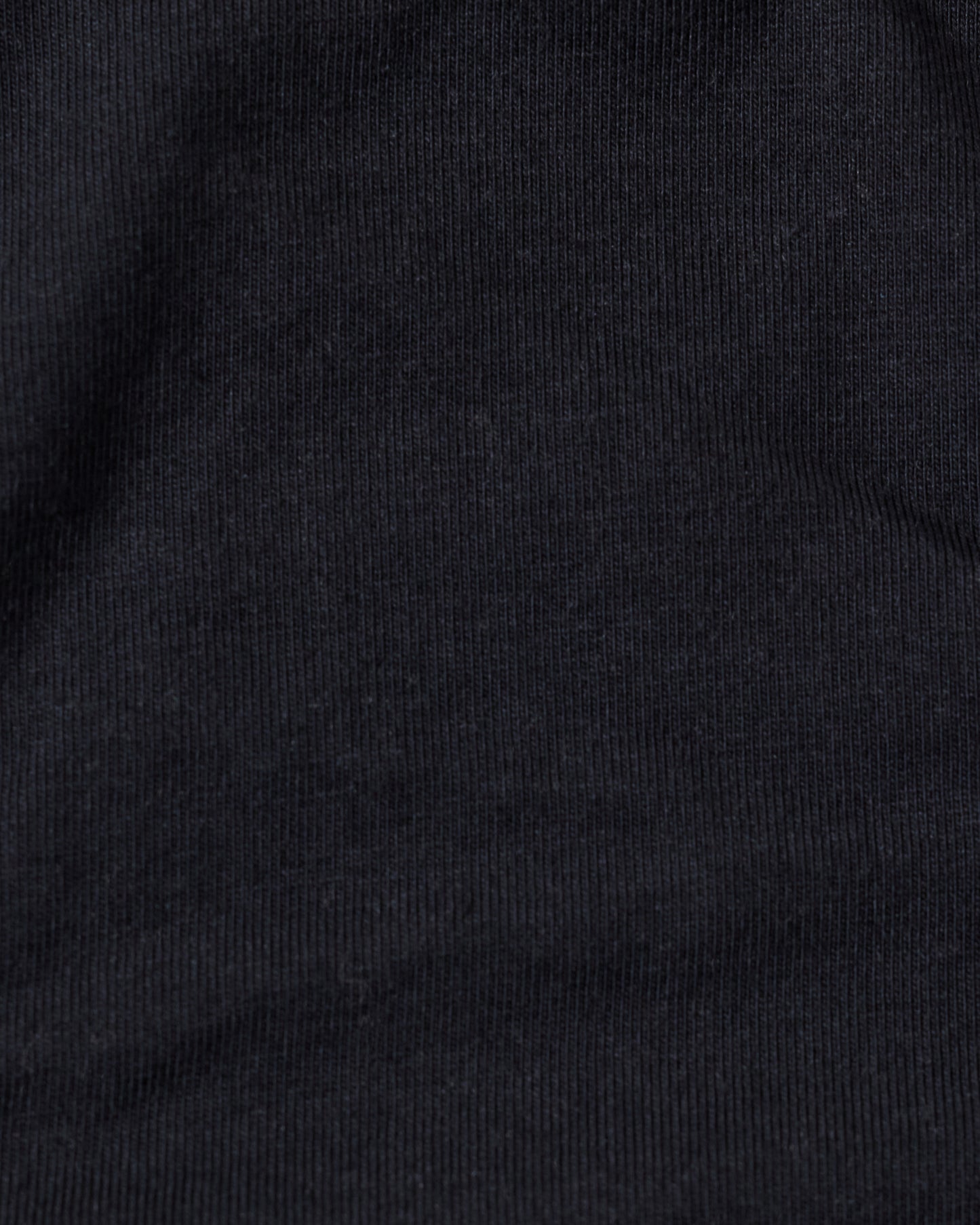 Close up of the SoftStretch material in Black