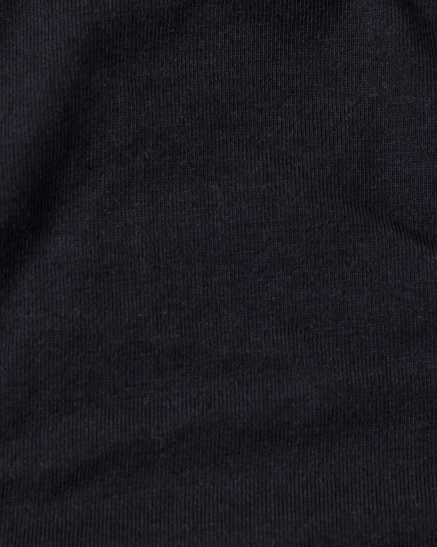 Close up of the SoftStretch material in Black