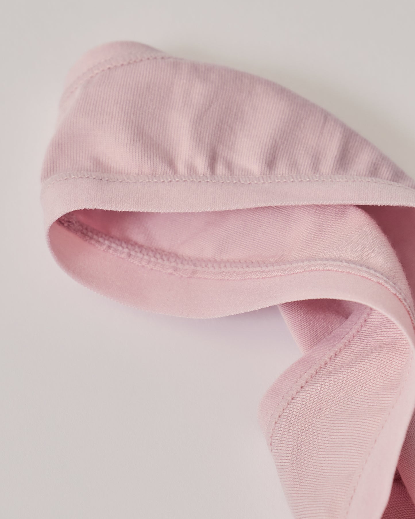 Close up of the SoftStretch undies material in Lilac Mist