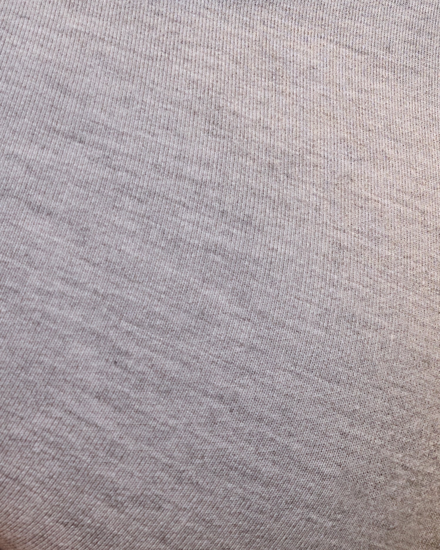 Close up of French Terry Maternity & Nursing Bralette in Grey Heather