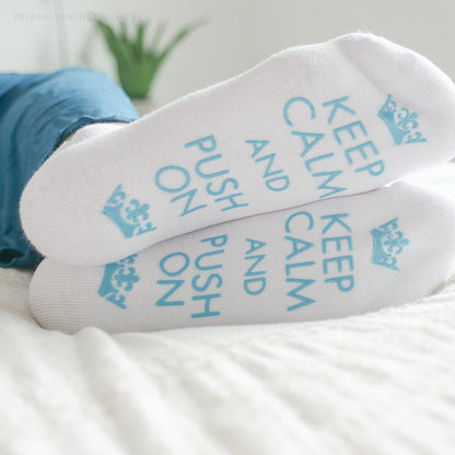 Labor & Delivery Socks | Keep Calm-Accessories-Kindred Bravely