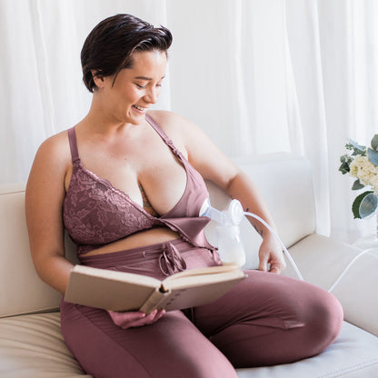 Maternity Plus Size Women's Bra Ladies Breastfeeding Underwear