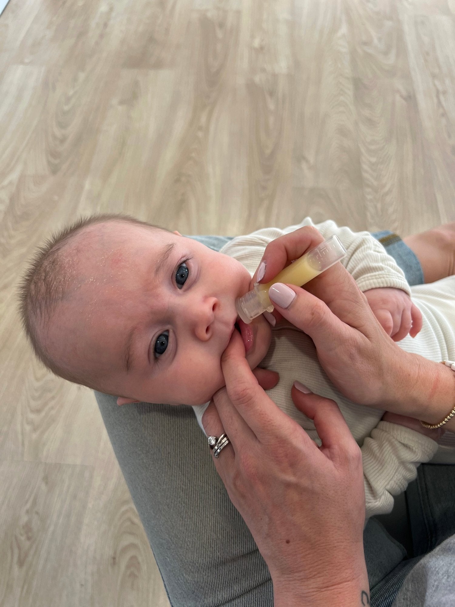 Haakaa - Silicone Colostrum Collectors 4 ml, 2 PK (Pre-Sterilized) | Kindred Bravely - feeding baby