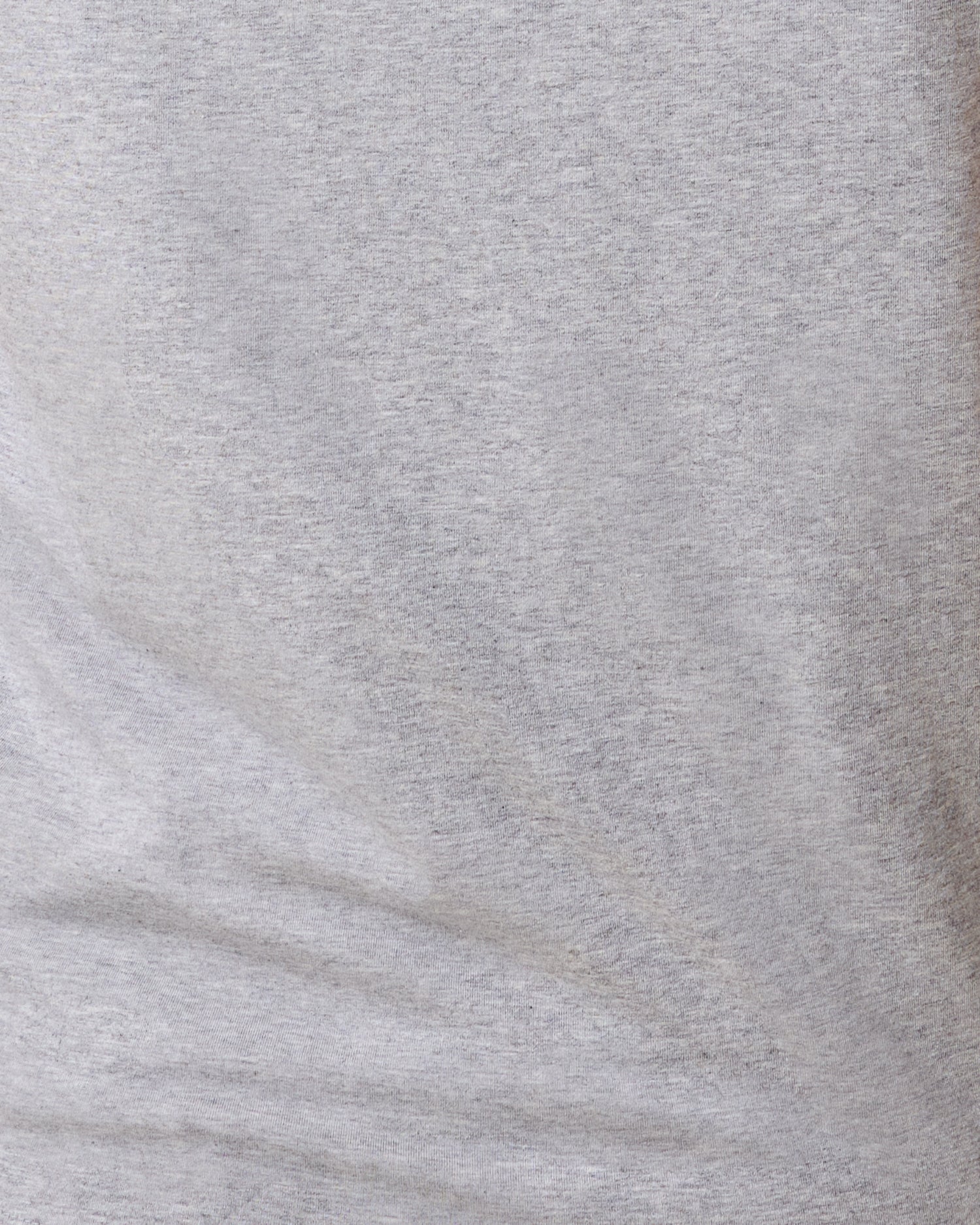 Close up of Slim Fit Modal Nursing T-shirt in Grey Heather 
