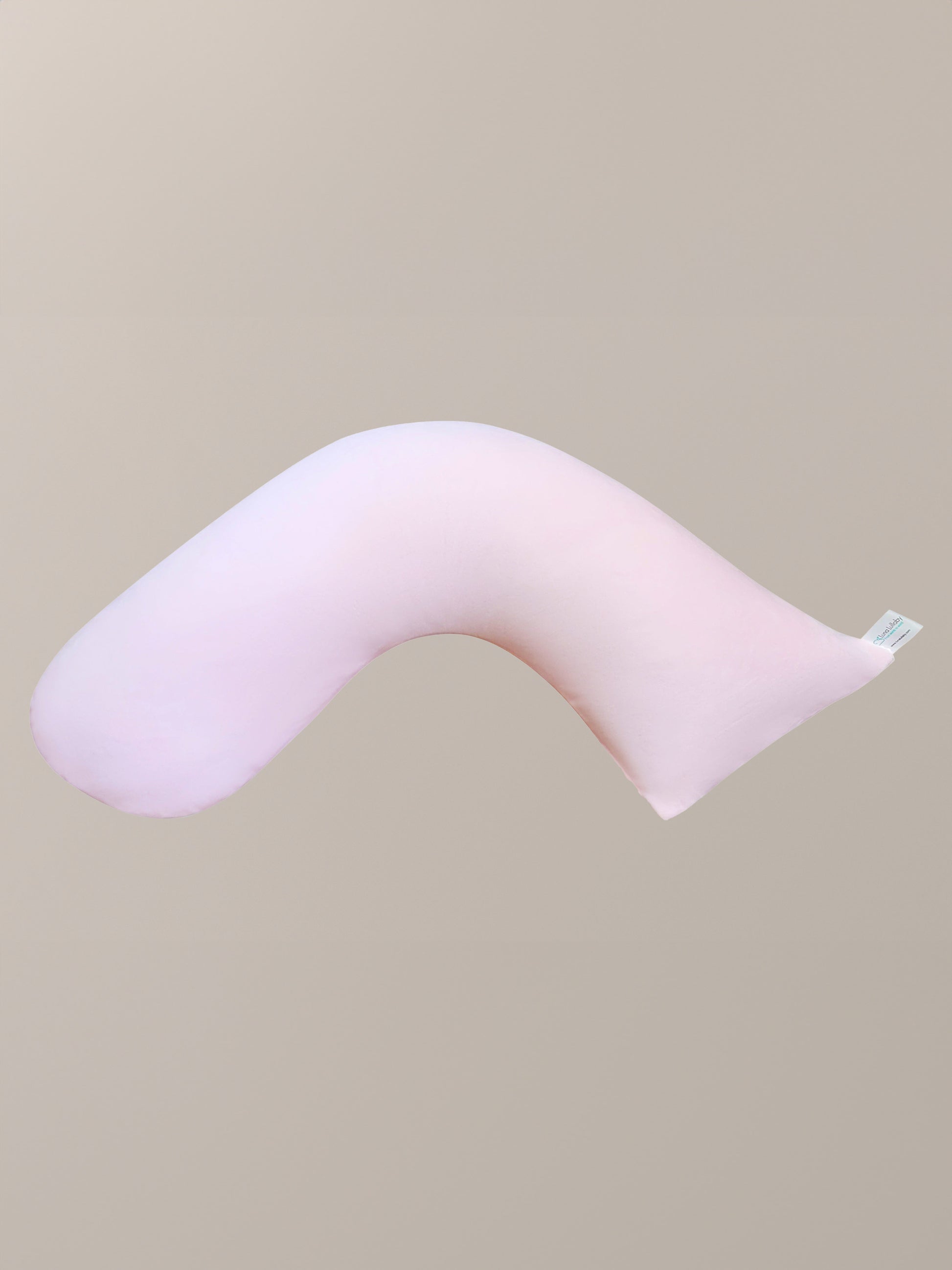 Luna Lullaby - Nursing Pillow | Baby Pink Smooth - Kindred Bravely