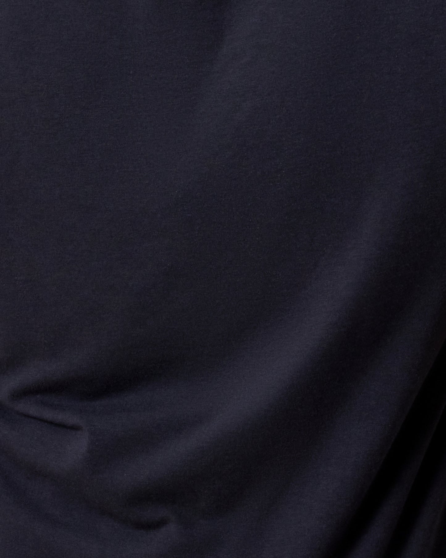 Close up of Slim Fit Modal Nursing T-shirt in Black
