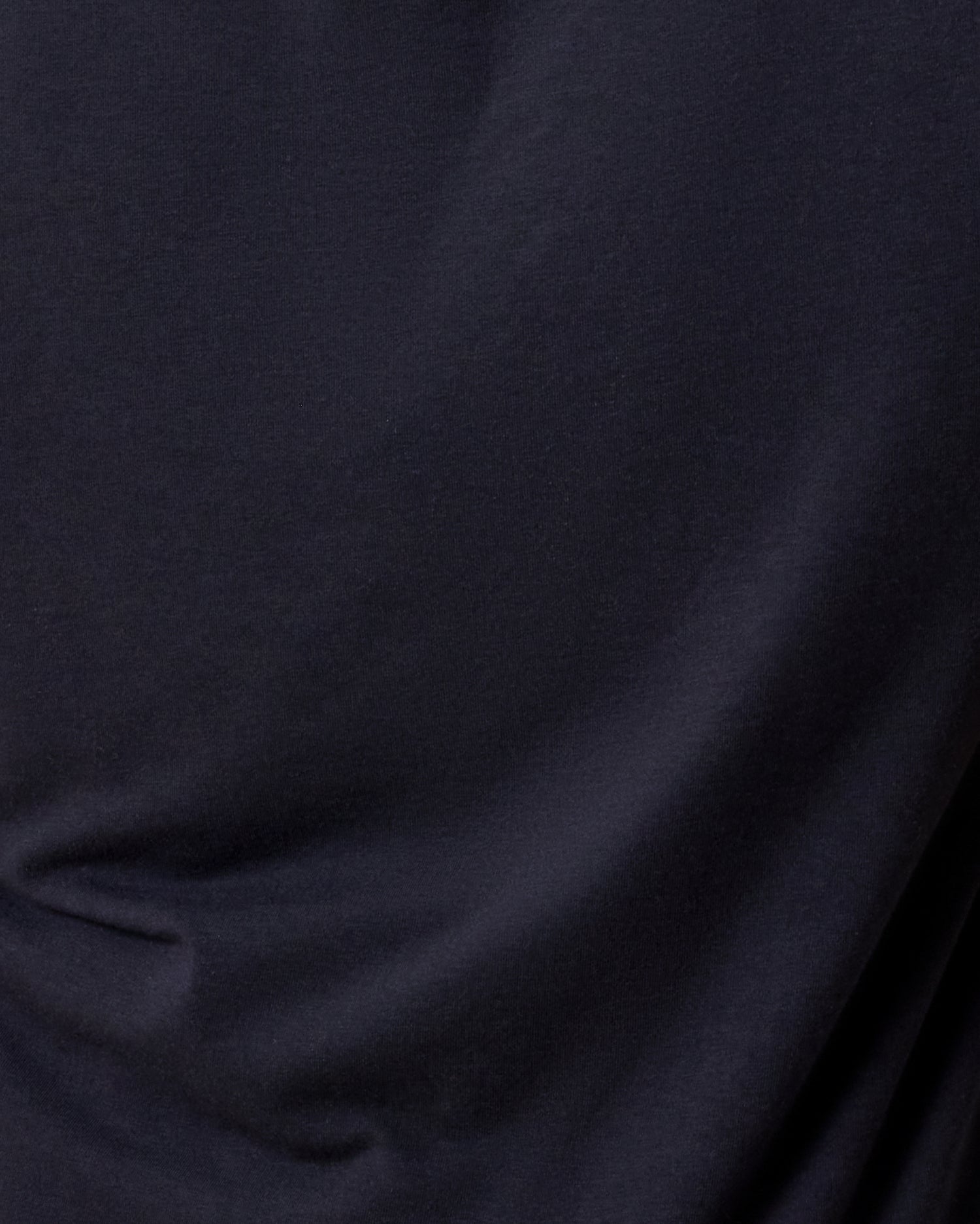 Close up of Slim Fit Modal Nursing T-shirt in Black