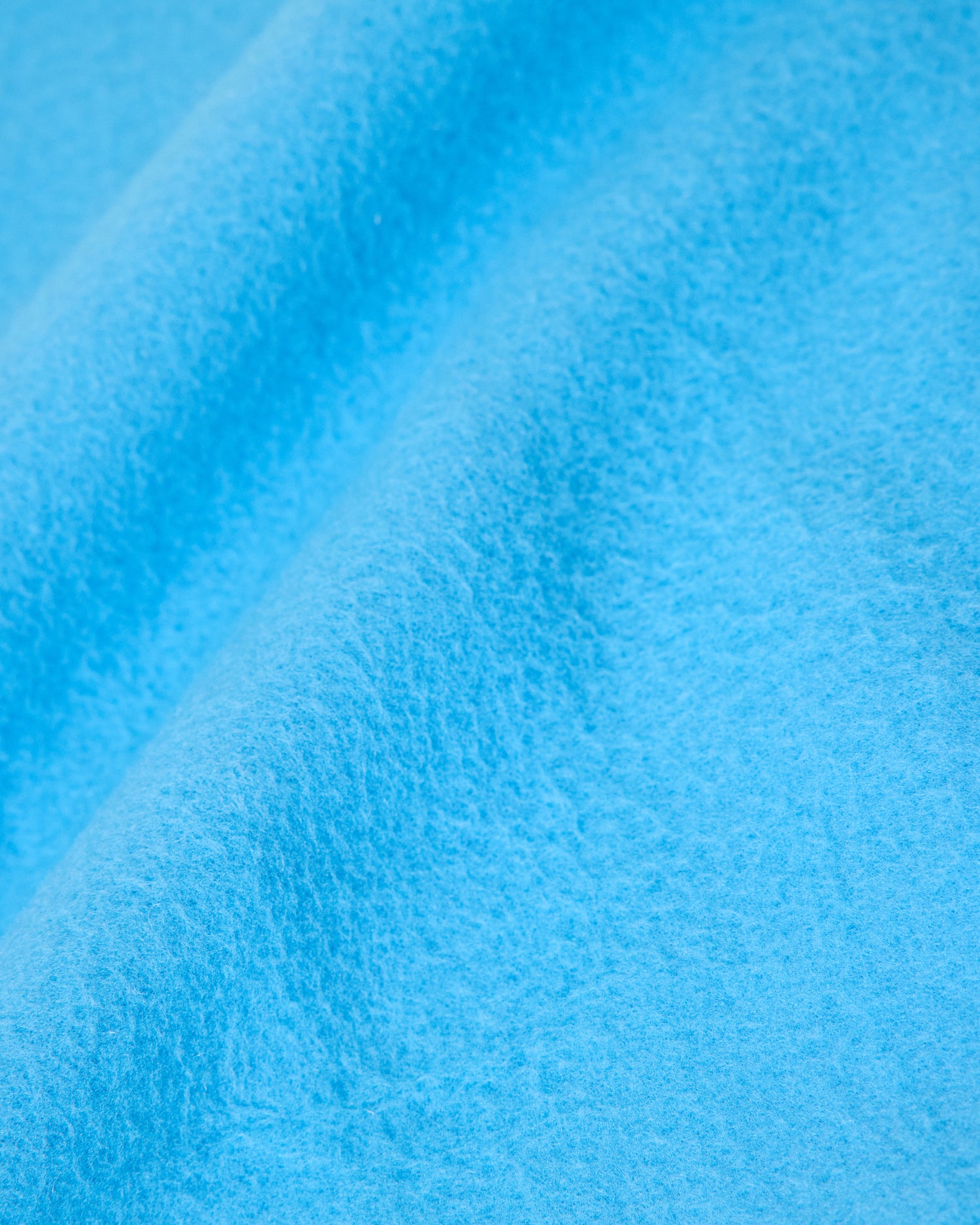 Close-up of blue fabric texture