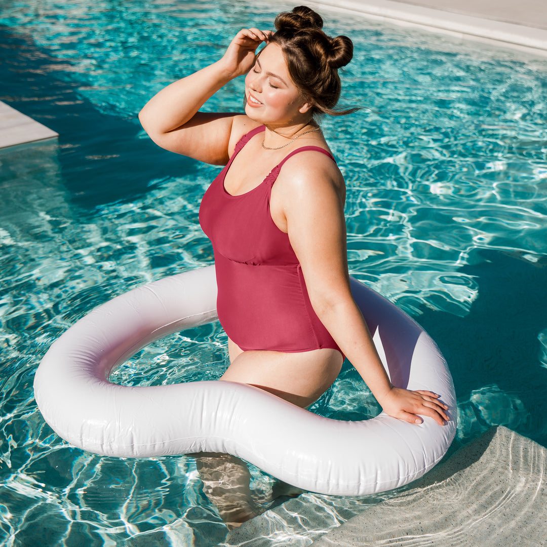 Classic Maternity & Nursing One Piece Swimsuit
