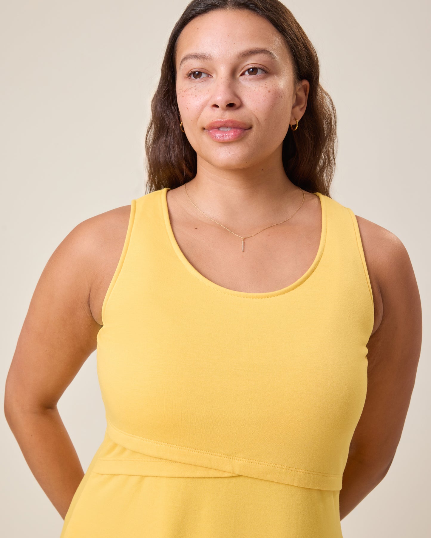 Penelope Crossover Nursing Dress | Citrus
