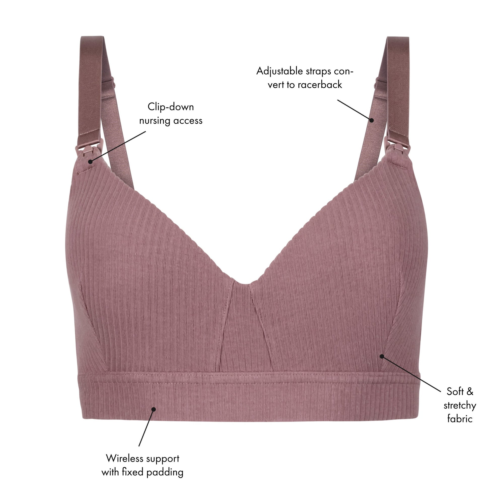 Debenhams Womens/Ladies Cotton Nursing Bra (Pack of 2) (32C) (Navy/Grey) :  : Fashion