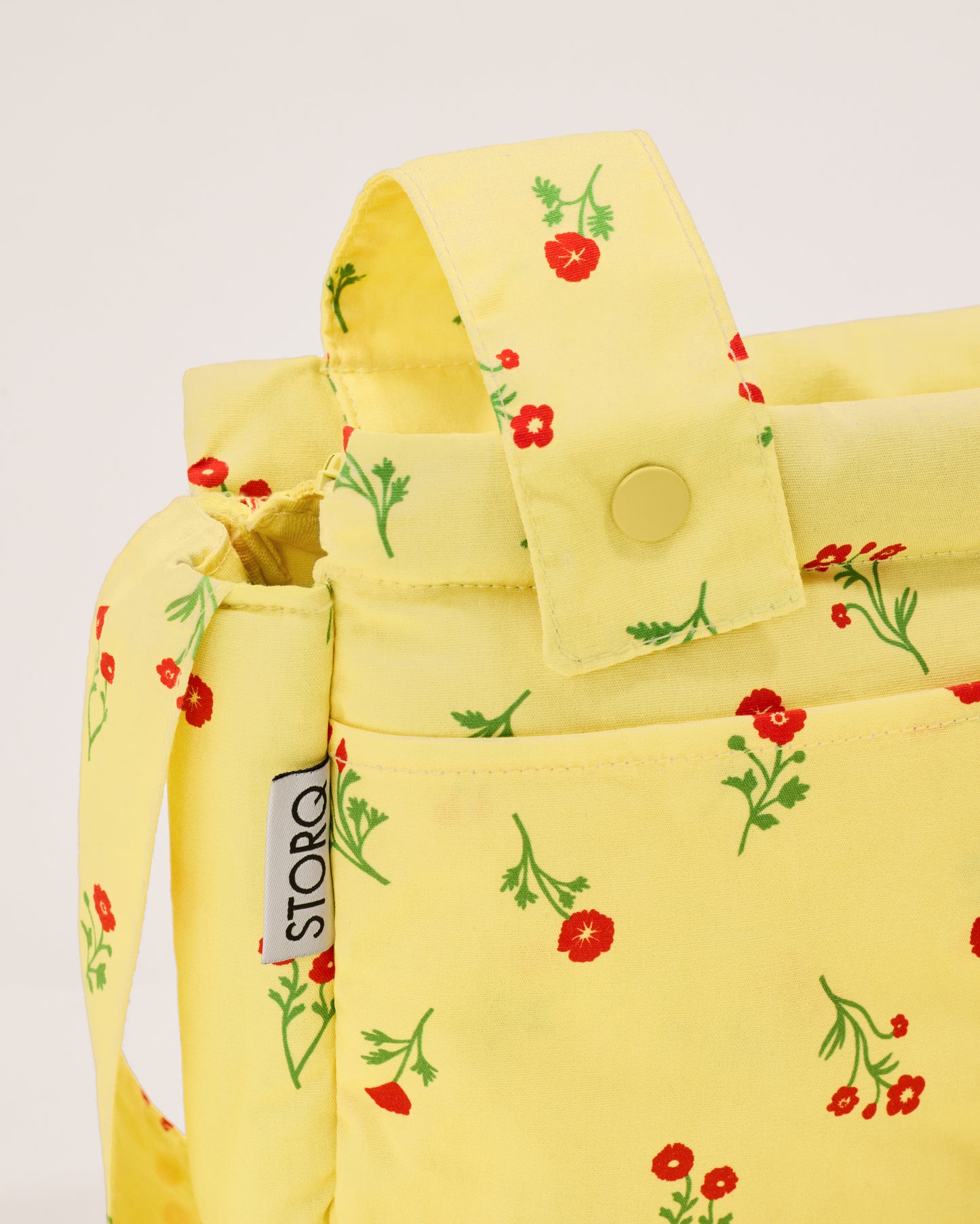 Close up of Stroller Party Caddy Bag in Sunshine Wildflower