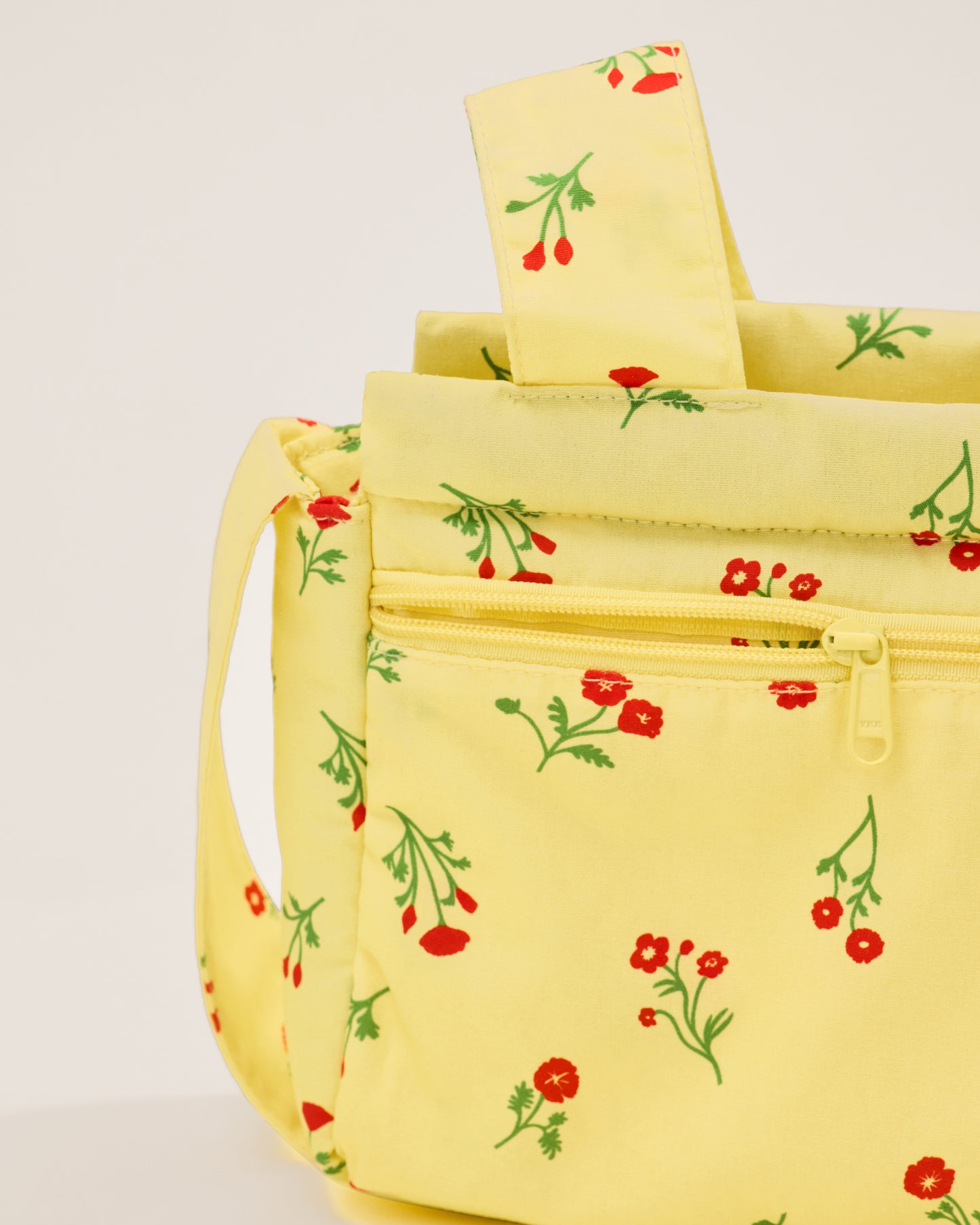 Close up of Stroller Party Caddy Bag in Sunshine Wildflower