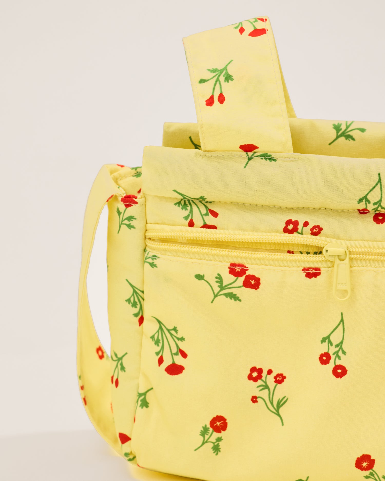 Close up of Stroller Party Caddy Bag in Sunshine Wildflower