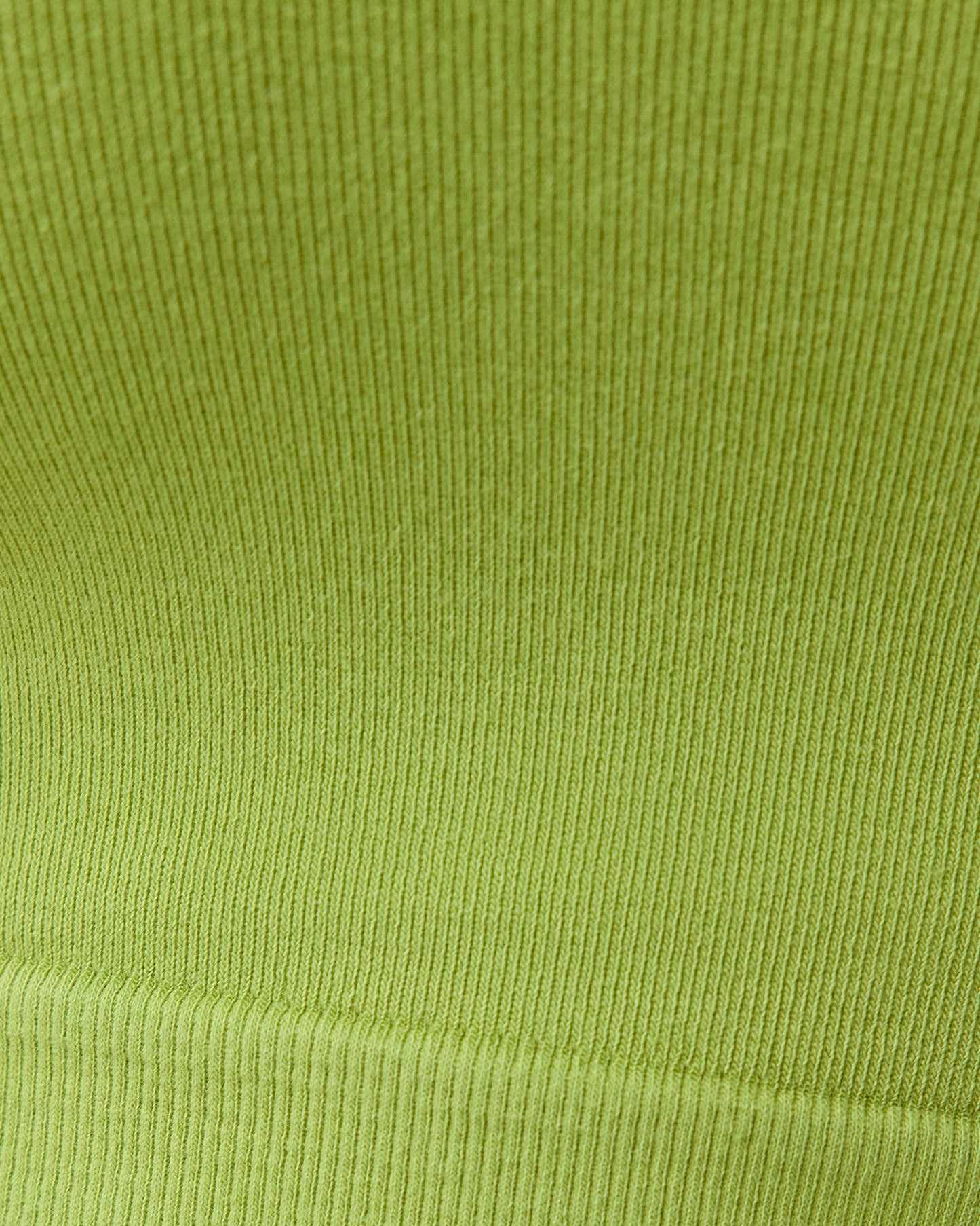 Close up swatch of the Sublime® Bamboo Maternity & Nursing Longline Bra Top in Avocado
