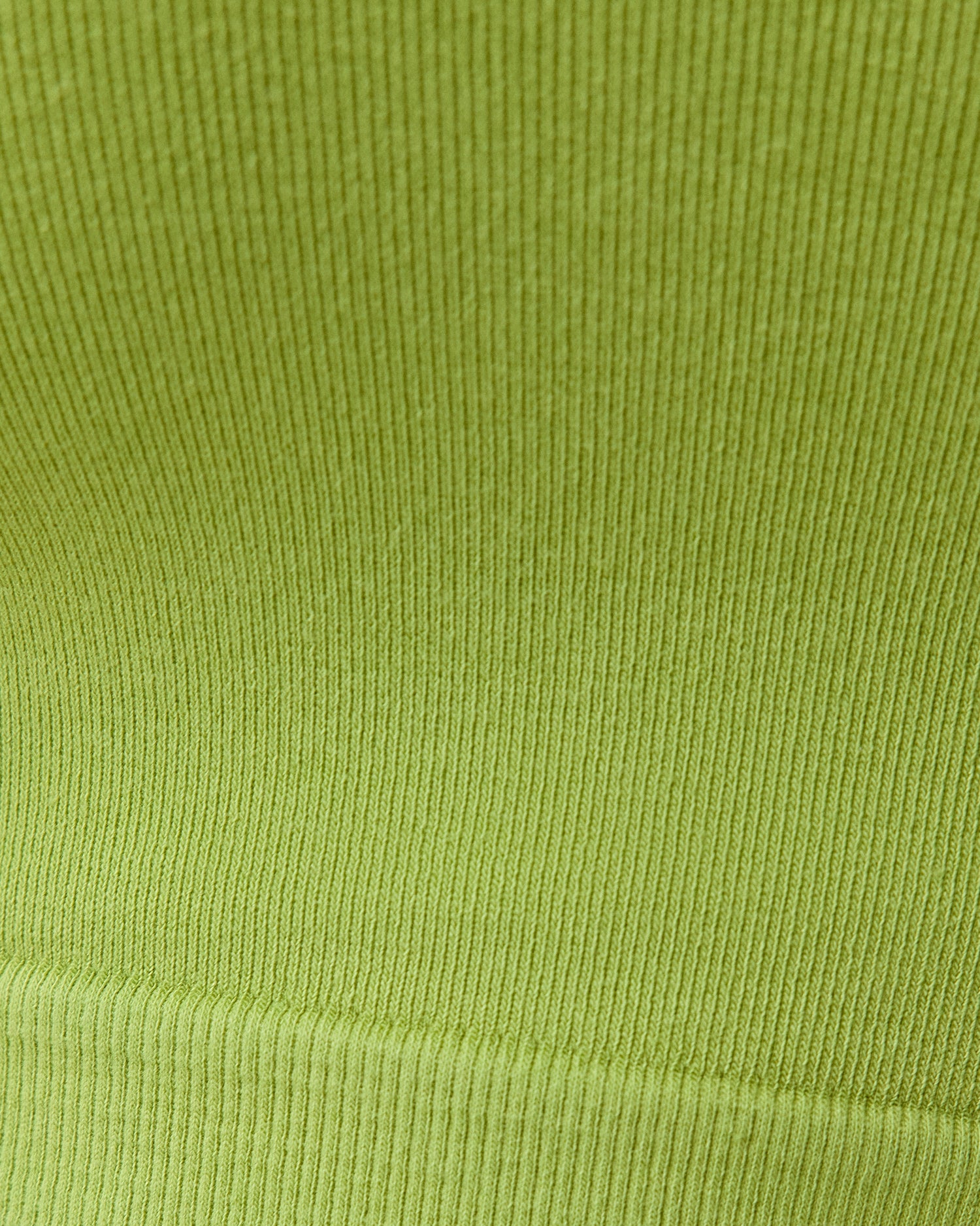 Close up swatch of the Sublime® Bamboo Maternity & Nursing Longline Bra Top in Avocado