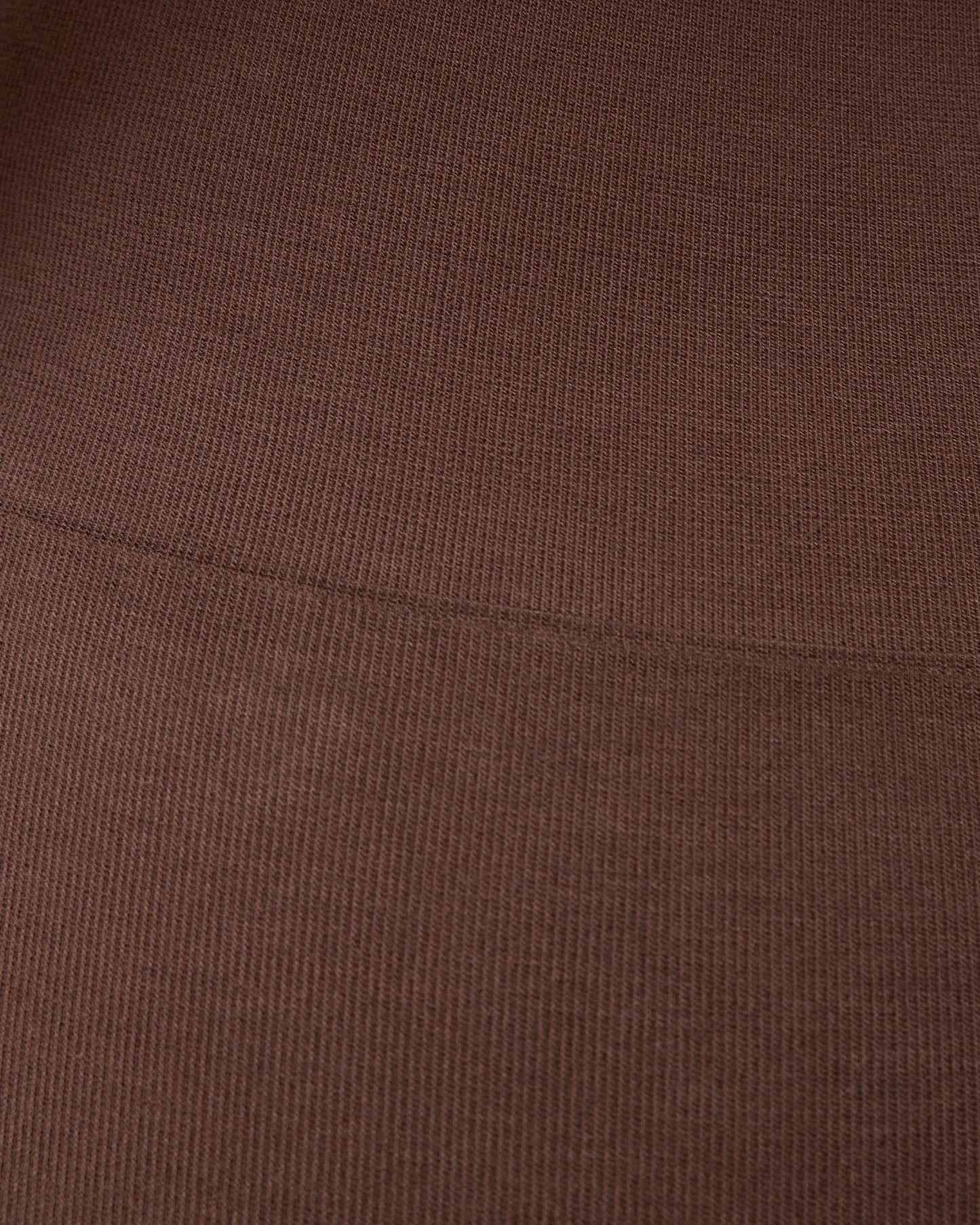 Close up swatch of Sublime® Bamboo Maternity & Postpartum Bike Short in Chocolate 