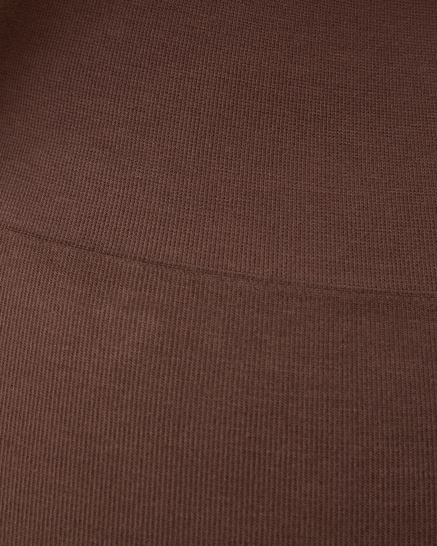Close up swatch of Sublime® Bamboo Maternity & Postpartum Bike Short in Chocolate 