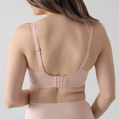 Seamless Classic Maternity Bra | Soft Pink-Bras-Kindred Bravely
