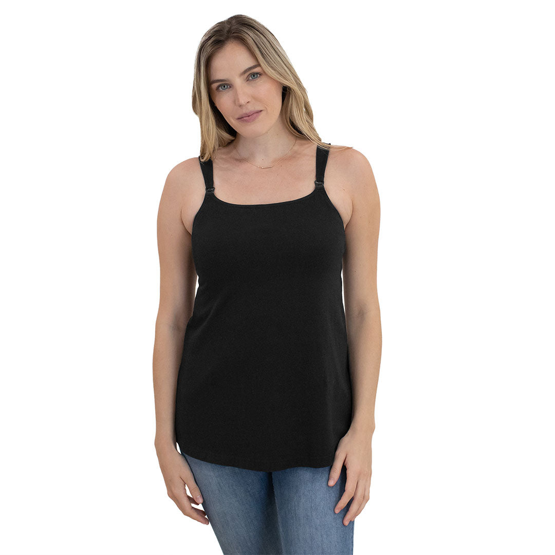 Bravado Black Seamless Nursing Maternity Camisole– PinkBlush