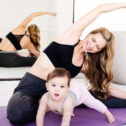 Simply Sublime® Lace Racerback Nursing Bra | Black-Bras-Kindred Bravely