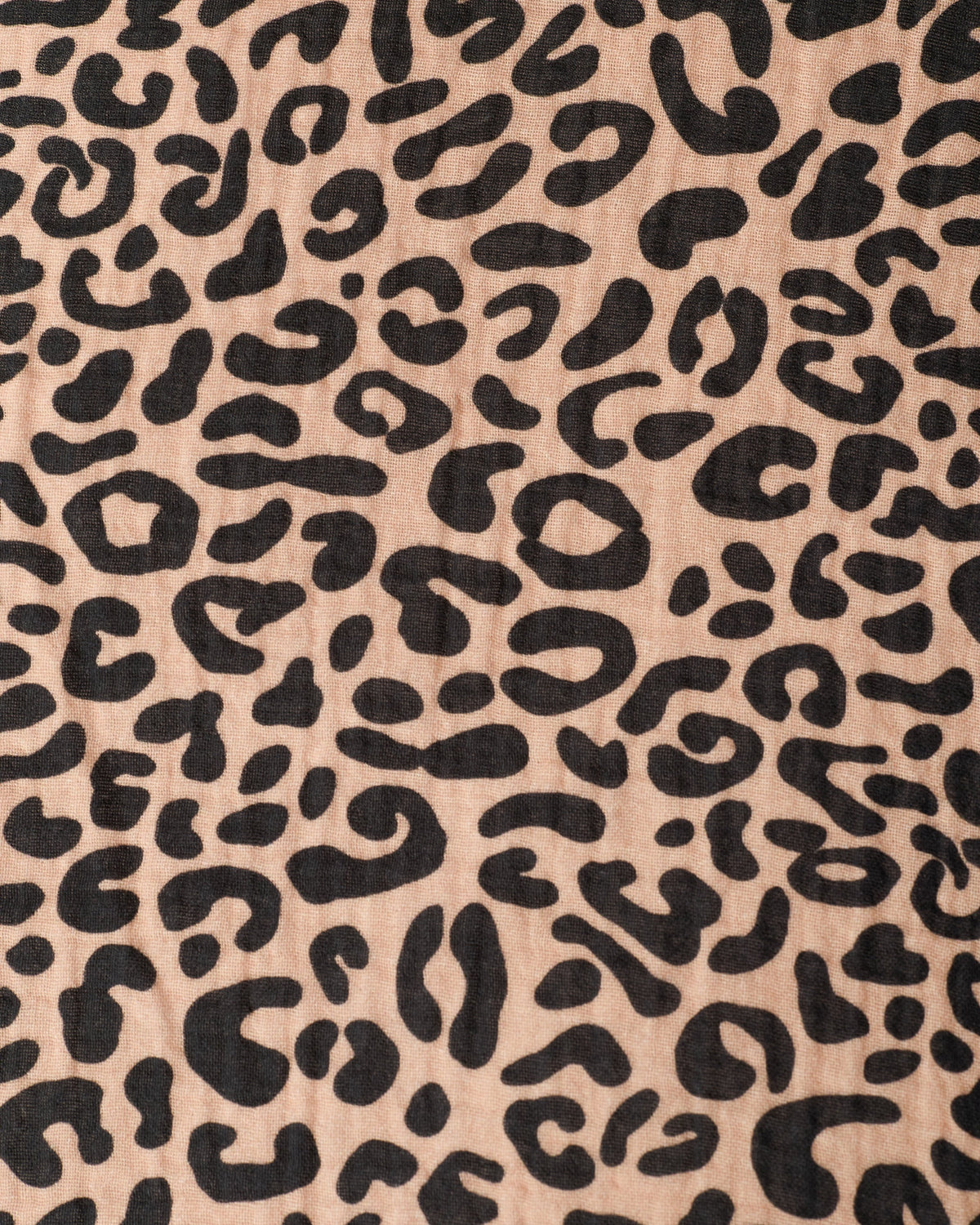 Close up of Cozy Stroller Blanket in Leopard.