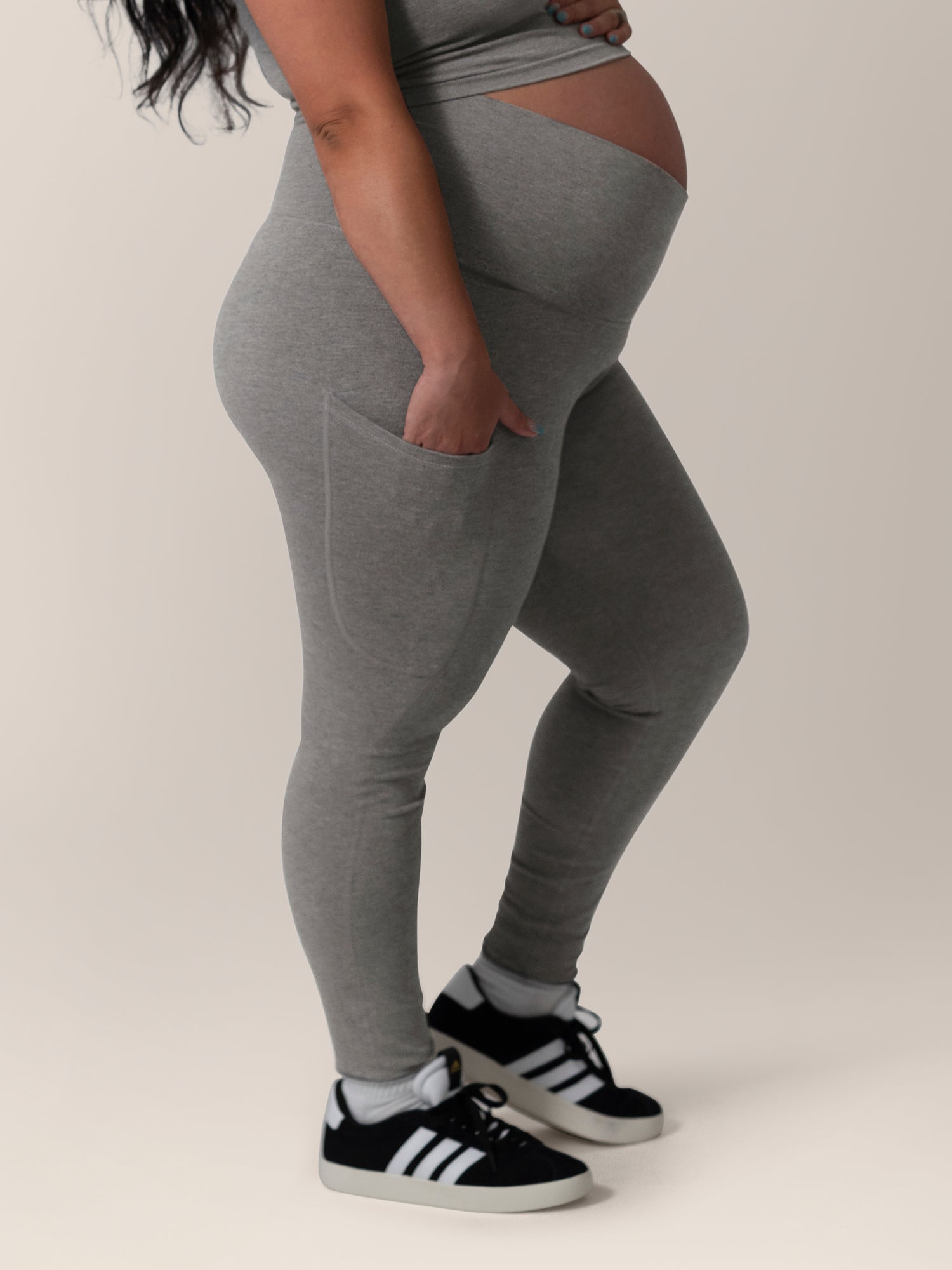 Sublime®️ Bamboo Maternity Postpartum Crossover Legging