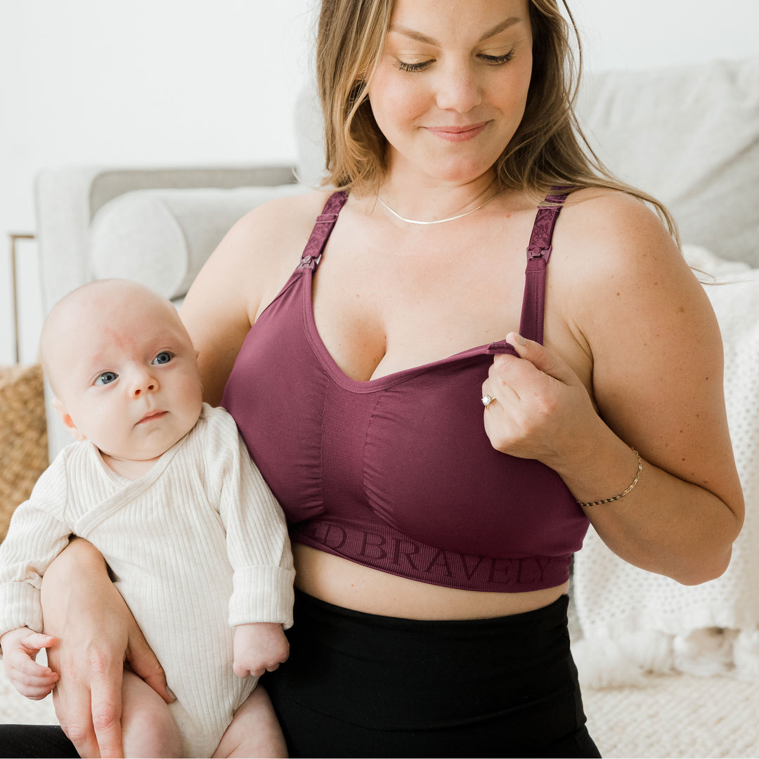 Sports bra as nursing bra discount