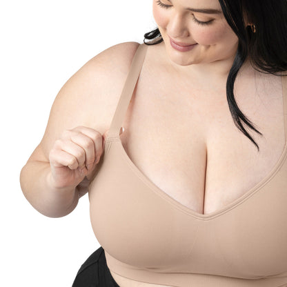 The Everly Wireless Contour Bra | Beige-Bras-Kindred Bravely