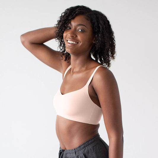 The Serenity Ultra Comfort Classic Bra | Soft Pink-Bras-Kindred Bravely