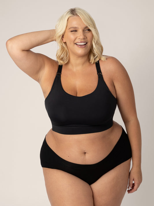 Toni Maternity & Nursing Performance Comfort Bra | Black - Kindred Bravely