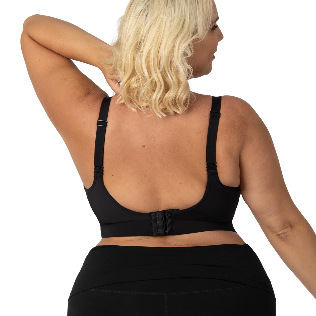 Bodily Everything Bra. Wireless Maternity & Nursing Bra for Pregnancy &  Breastfeeding. InStyle's Best Maternity Bra. S-XL., Black, S :  : Fashion