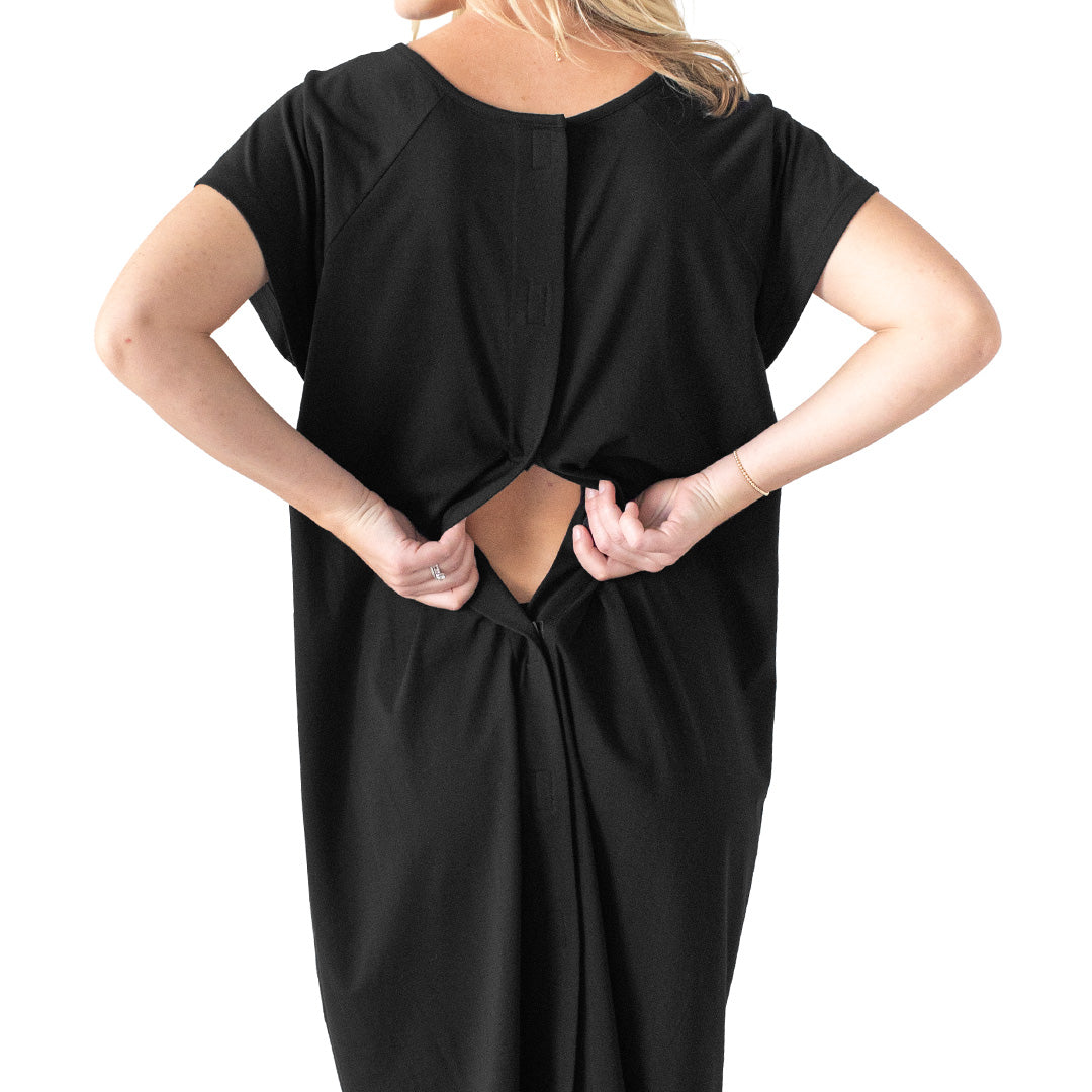 Universal Labor & Delivery Gown, Black