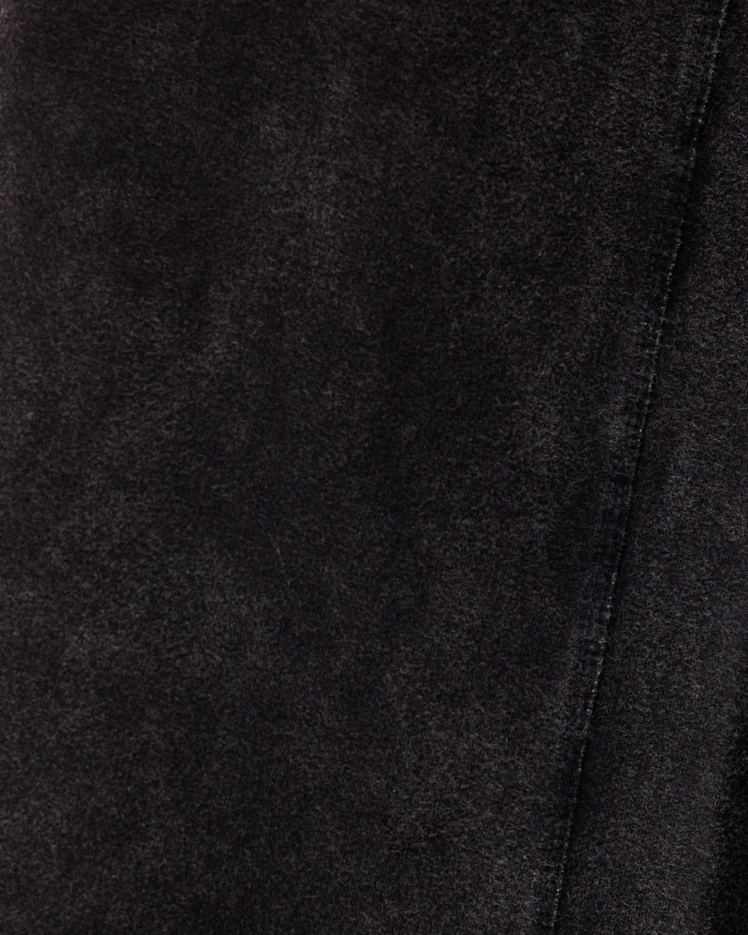 Close-up of dark wash fabric texture