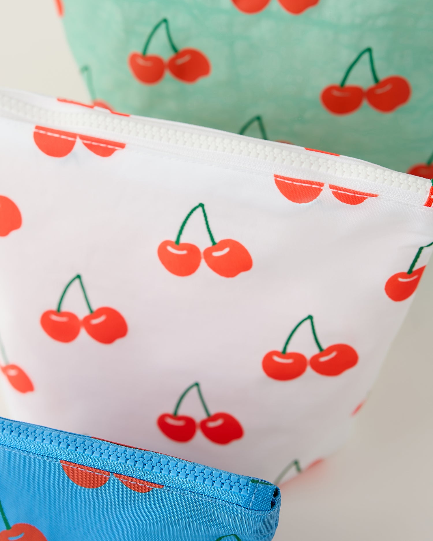 小物入れ Cherry.Z 3 Piece Reusable Organizing Pouches For Diaper Bag | Cherries