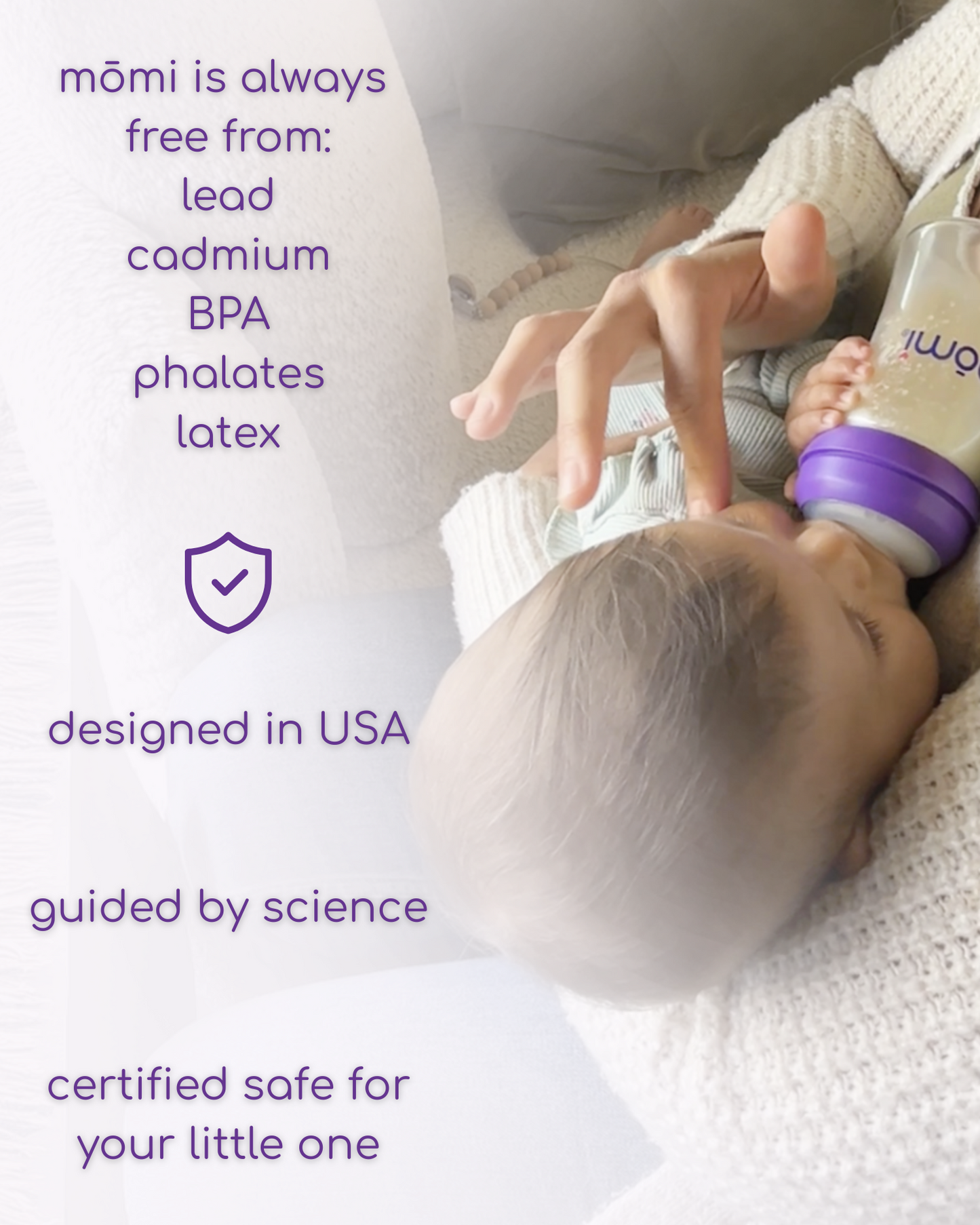 mōmi - breast-like bottle 2-sets, 4oz