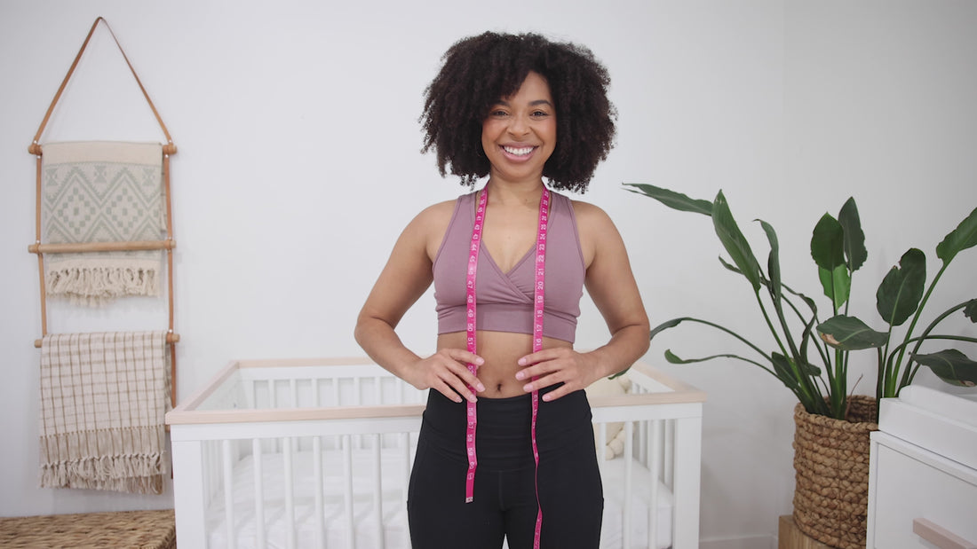 Video showcasing how to measure to find your perfect bra fit