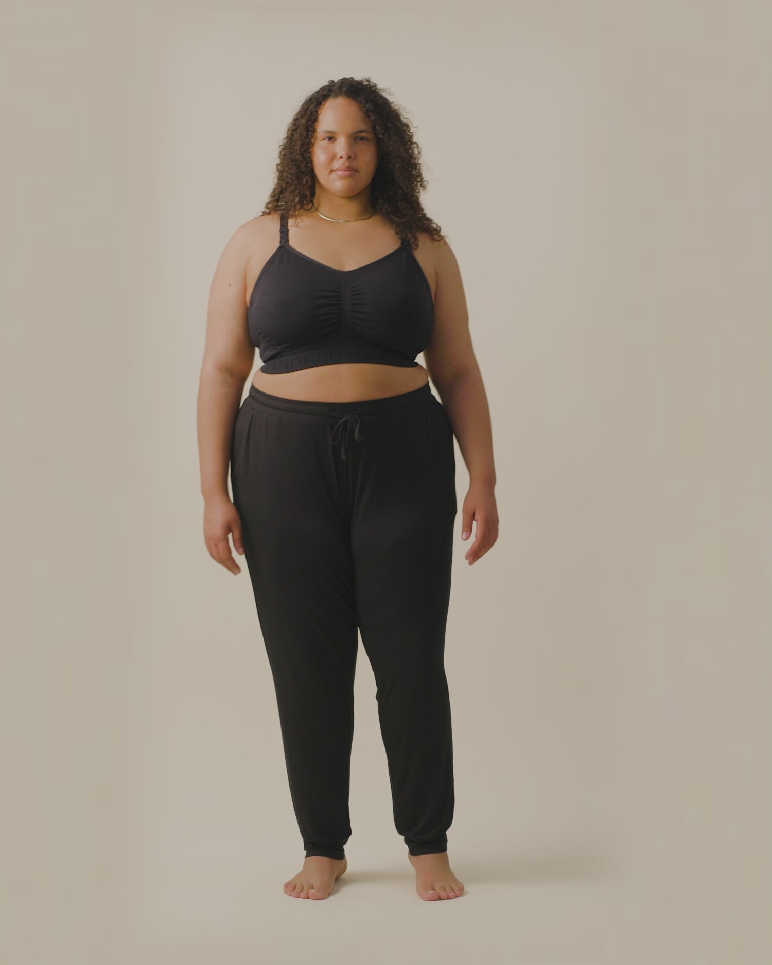Everyday Lounge Jogger | Black - Kindred Bravely